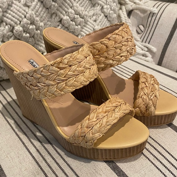 CHARLES DAVID wedge sandals - Picture 2 of 6